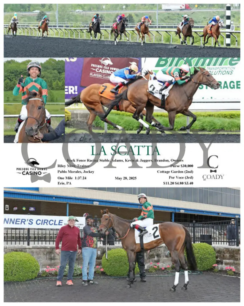 LA SCATTA - 05-28-25 - R06 - PID Presque Isle Downs