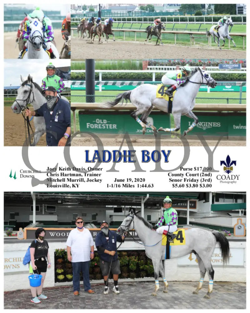 Laddie Boy - 06-19-20 R02 Cd Churchill Downs