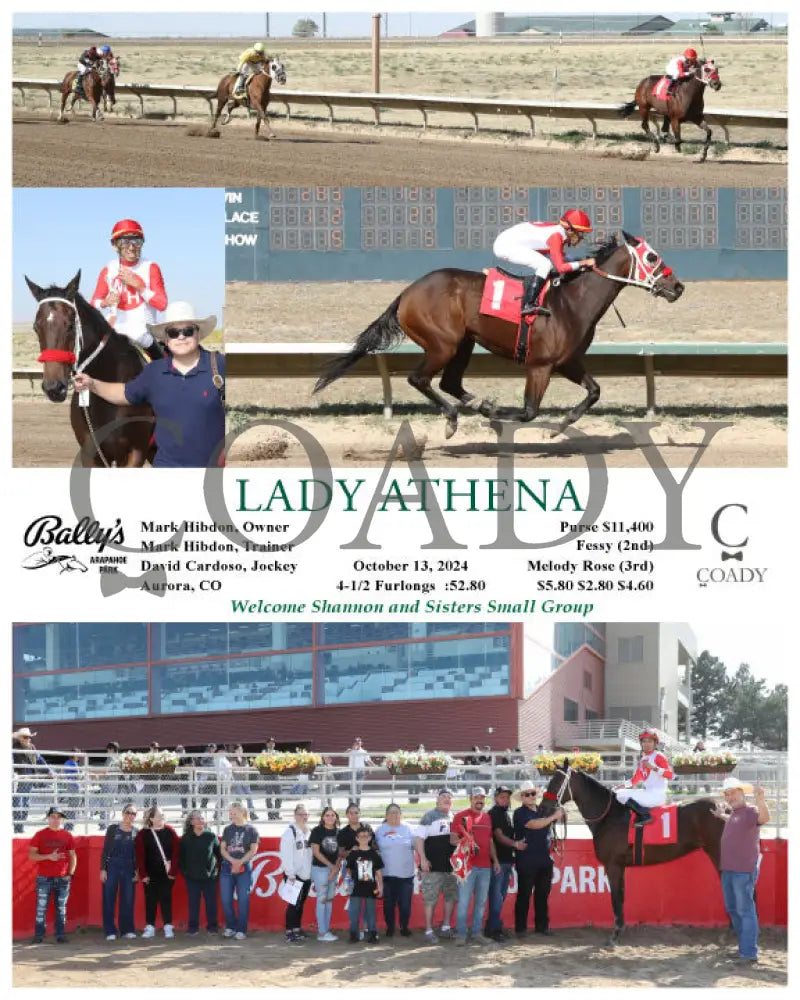 Lady Athena - 10-13-24 R04 Arp Arapahoe Park