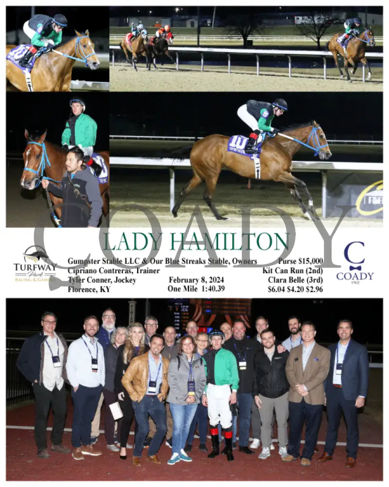 Lady Hamilton - 02-08-24 R02 Tp Group Turfway Park