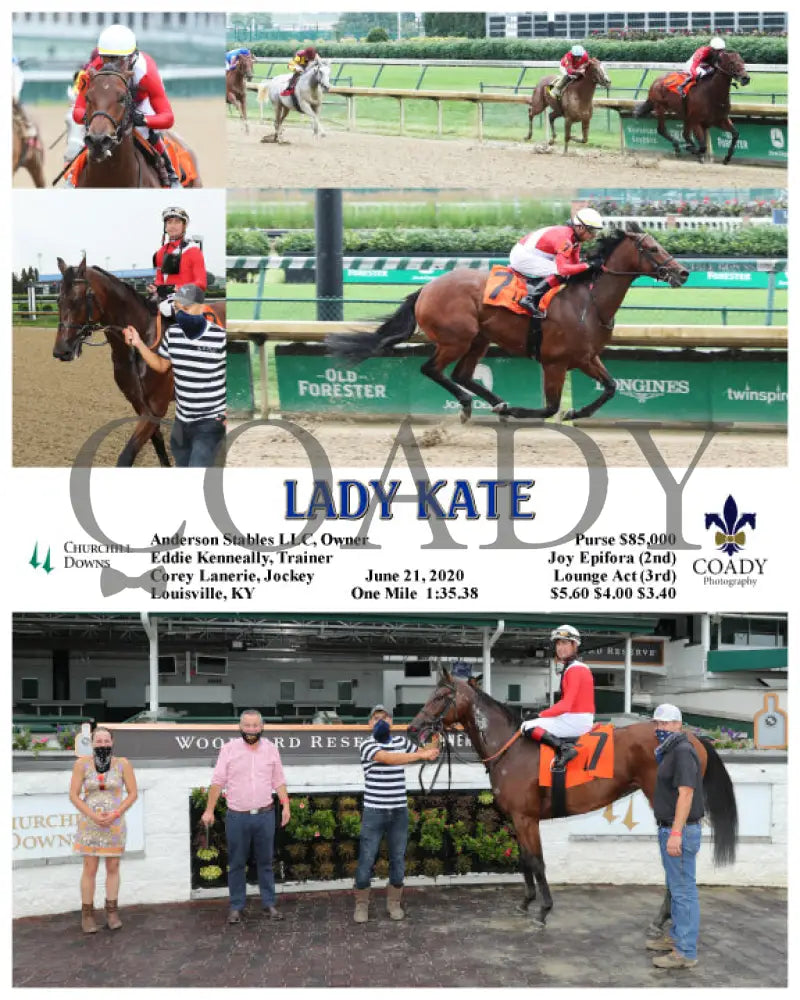 Lady Kate - 06-21-20 R09 Cd Churchill Downs