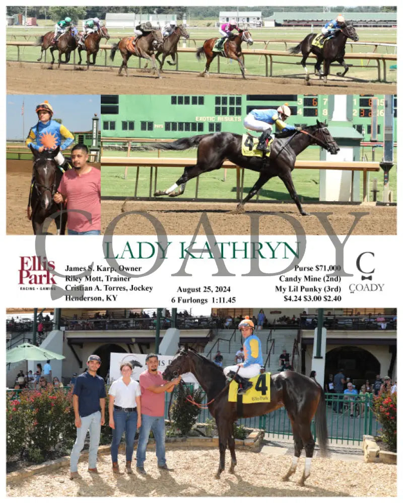 Lady Kathryn - 082524 Race 06 Elp Ellis Park