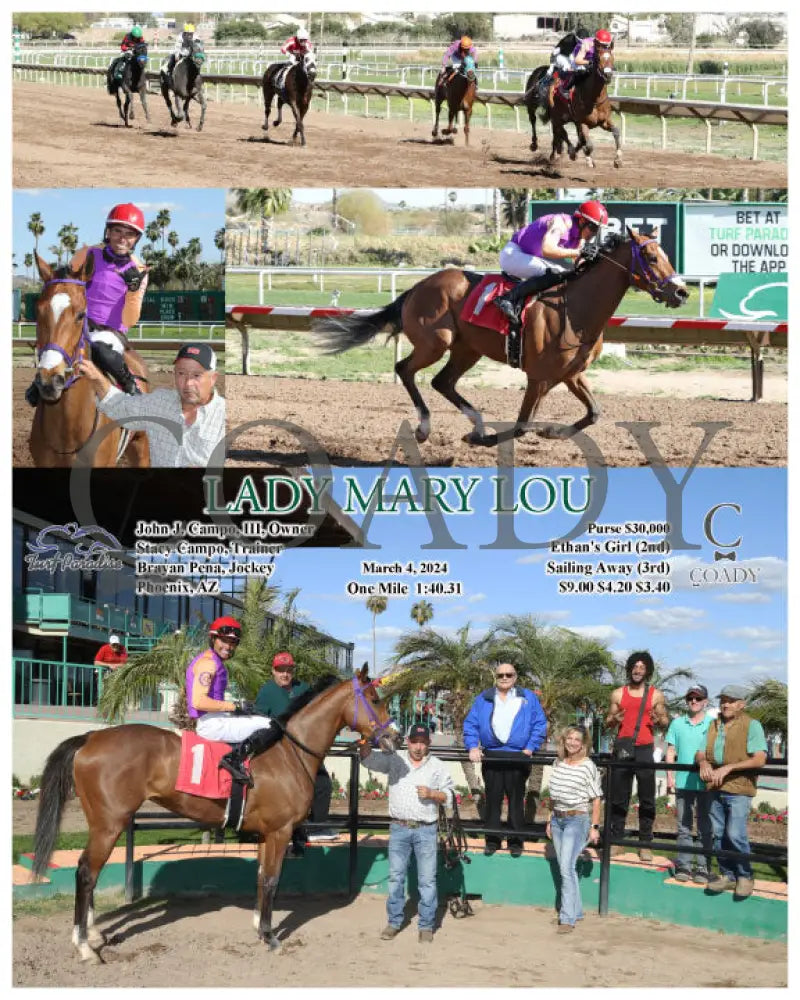 Lady Mary Lou - 03-04-24 R06 Tup Turf Paradise
