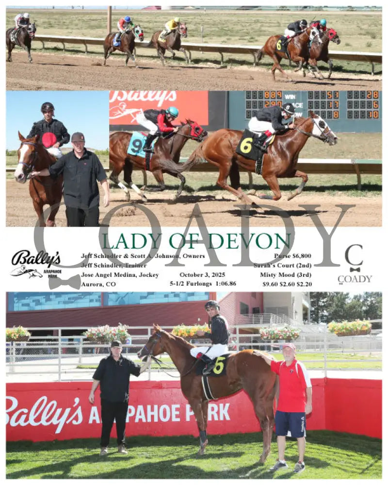 LADY OF DEVON - 10-03-25 - R04 - ARP Arapahoe Park