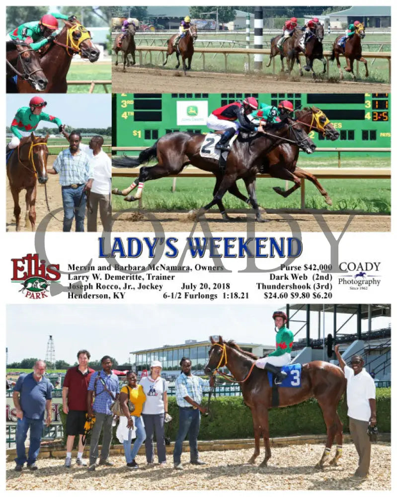 Lady’s Weekend - 072018 Race 05 Elp Ellis Park