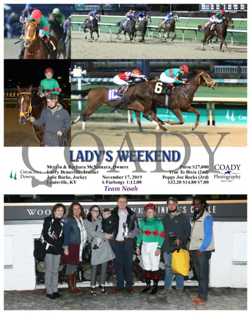 Lady’s Weekend - 11-17-19 R10 Cd Group Churchill Downs