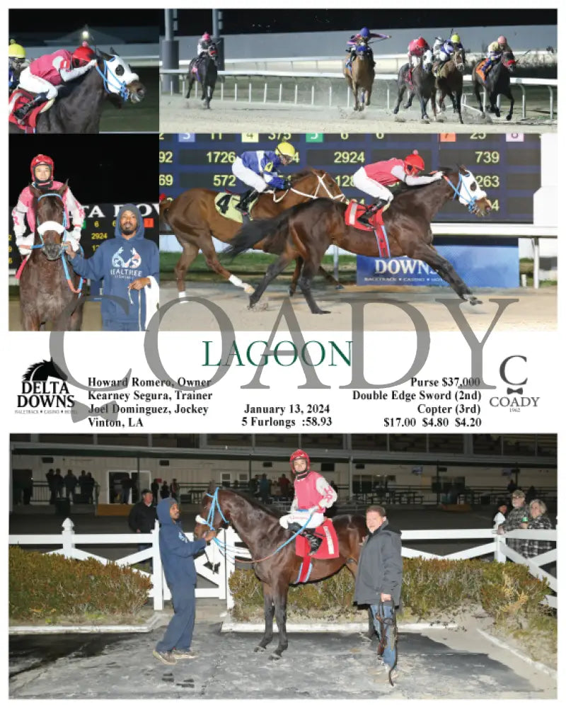 Lagoon - 01-13-24 R08 Ded Delta Downs