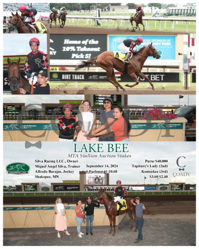 Lake Bee - Mta Stallion Auction Stakes 09-14-24 R02 Cby Kentucky Downs