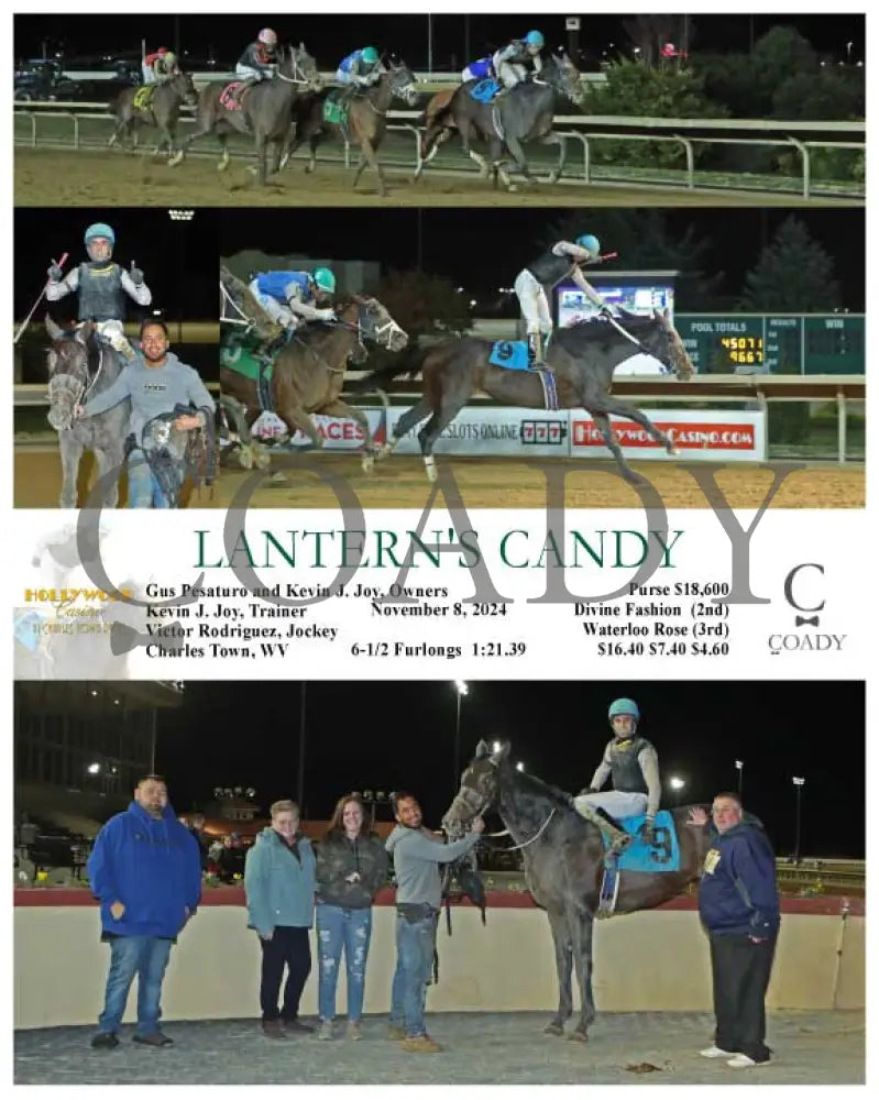 Lantern’s Candy - 11-08-24 R07 Ct Hollywood Casino At Charles Town Races