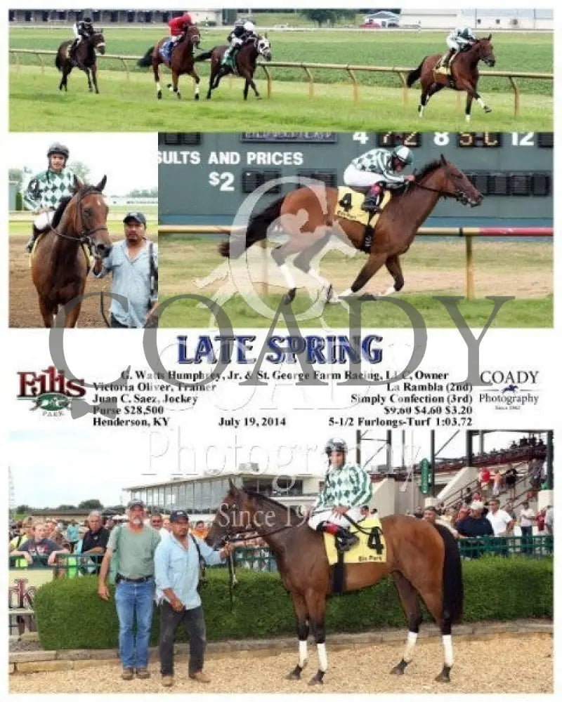 Late Spring - 071914 Race 06 Elp Ellis Park