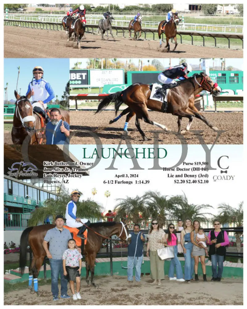 Launched - 04 - 03 - 24 Race 10 Tup Turf Paradise