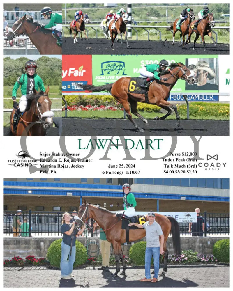 Lawn Dart - 062524 Race 03 Pid Presque Isle Downs