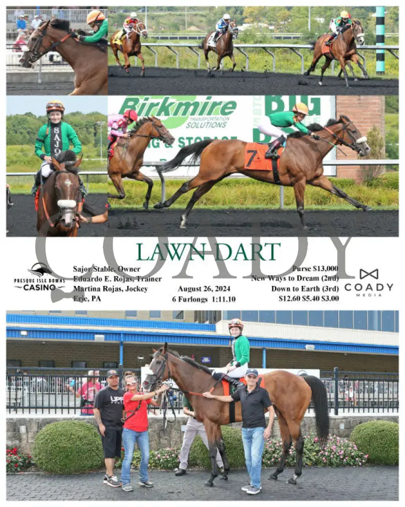 Lawn Dart - 08-26-24 R02 Pid Presque Isle Downs