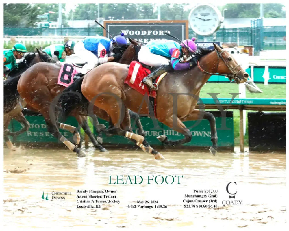 Lead Foot - 05-26-24 R05 Cd Action Churchill Downs