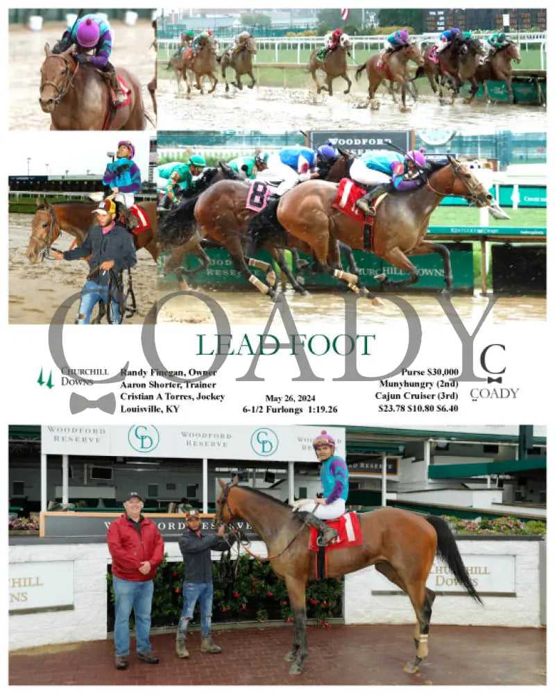 Lead Foot - 05-26-24 R05 Cd Churchill Downs