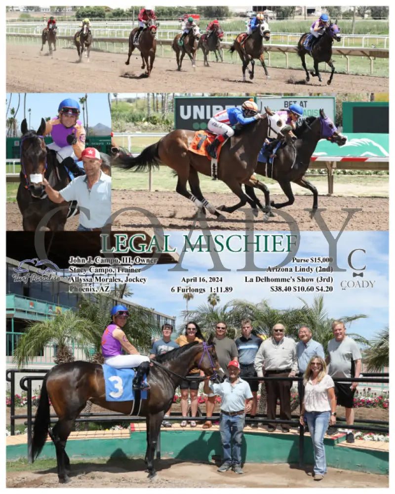 Legal Mischief - 04 - 16 - 24 R01 Tup Turf Paradise