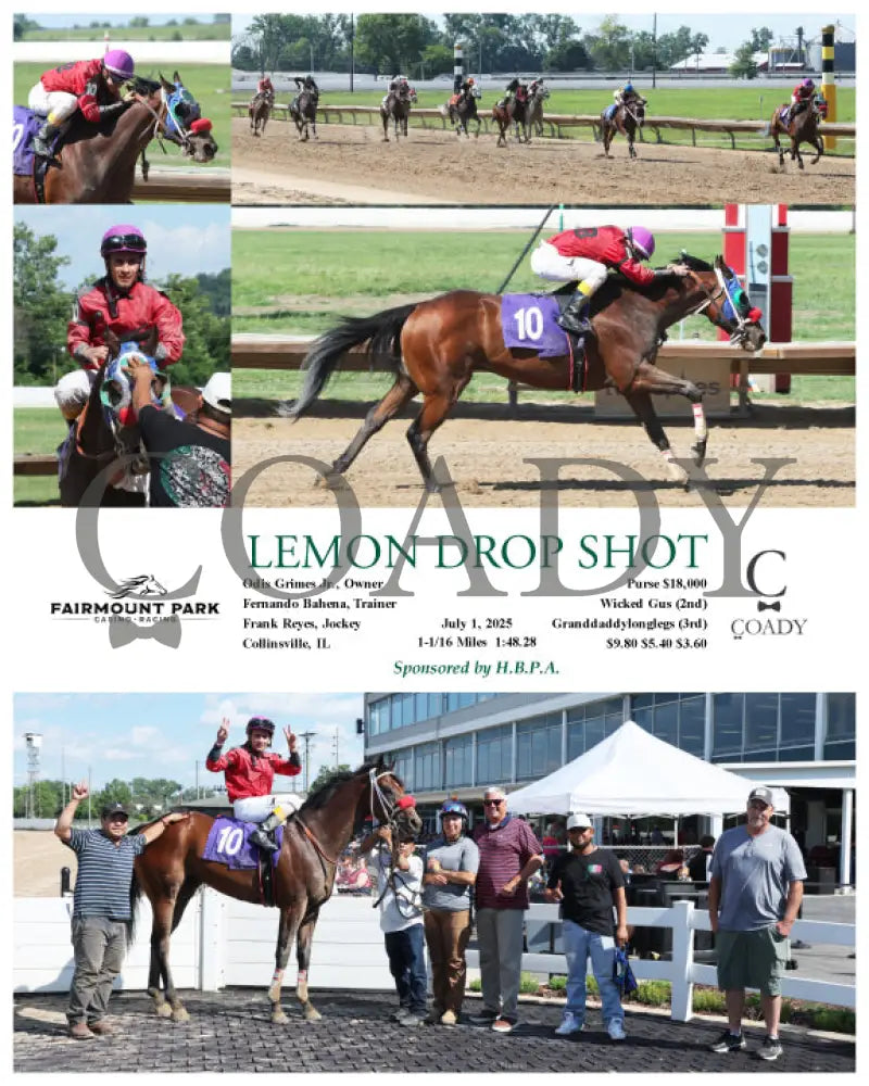 LEMON DROP SHOT - 07-01-25 - R07 - FP Fanduel Sportsbook Horse Racing