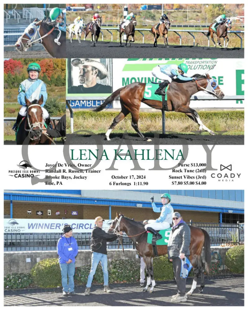 Lena Kahlena - 10-17-24 R02 Pid Presque Isle Downs