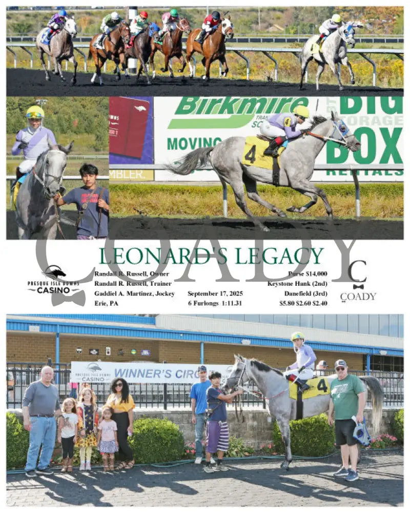 LEONARD'S LEGACY - 09-17-25 - R02 - PID - Coady Media - Kurtis Coady Photography