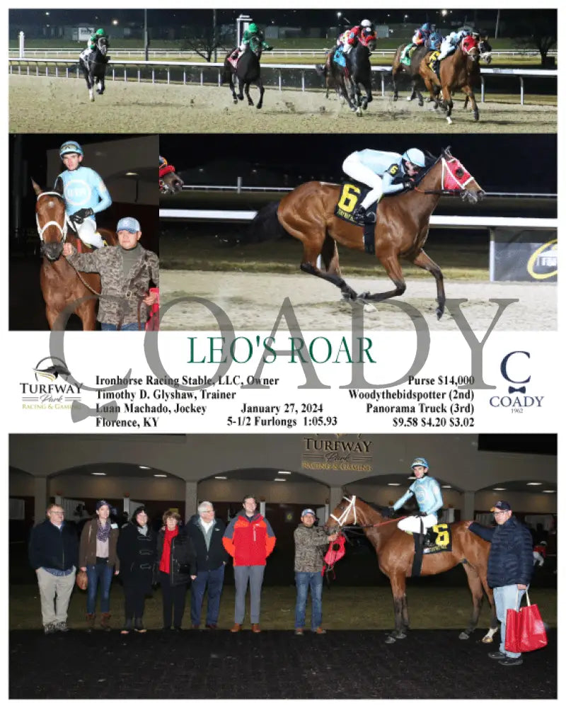 Leo’s Roar - 01-27-24 R02 Tp Turfway Park