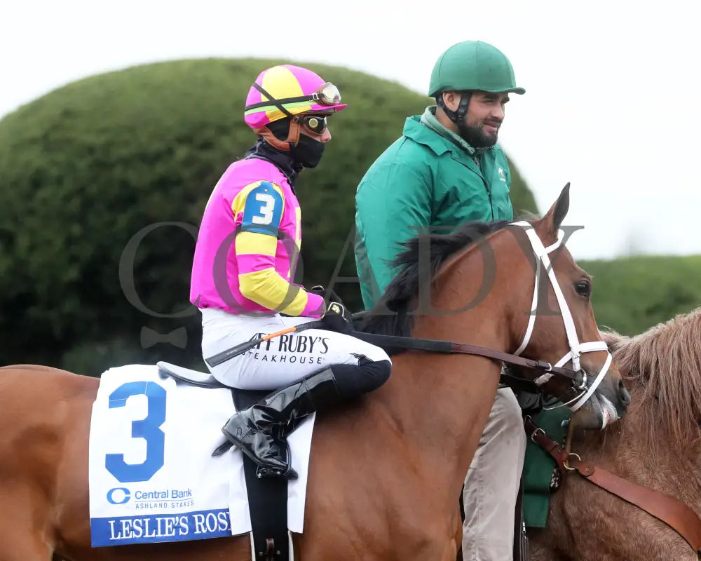 Leslie’s Rose - Central Bank Ashland Stakes 04 - 05 - 24 R09 Kee Post Parade 01 Keeneland