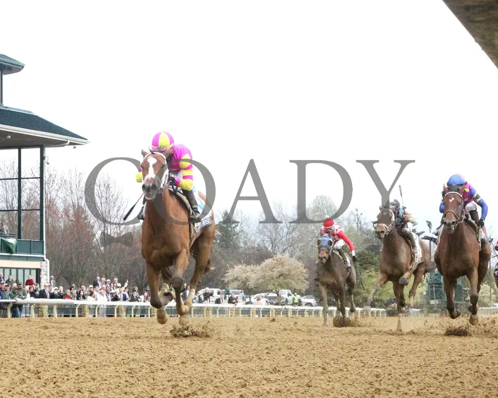 Leslie’s Rose - Central Bank Ashland Stakes 04 - 05 - 24 R09 Kee Under Rail 01 Keeneland