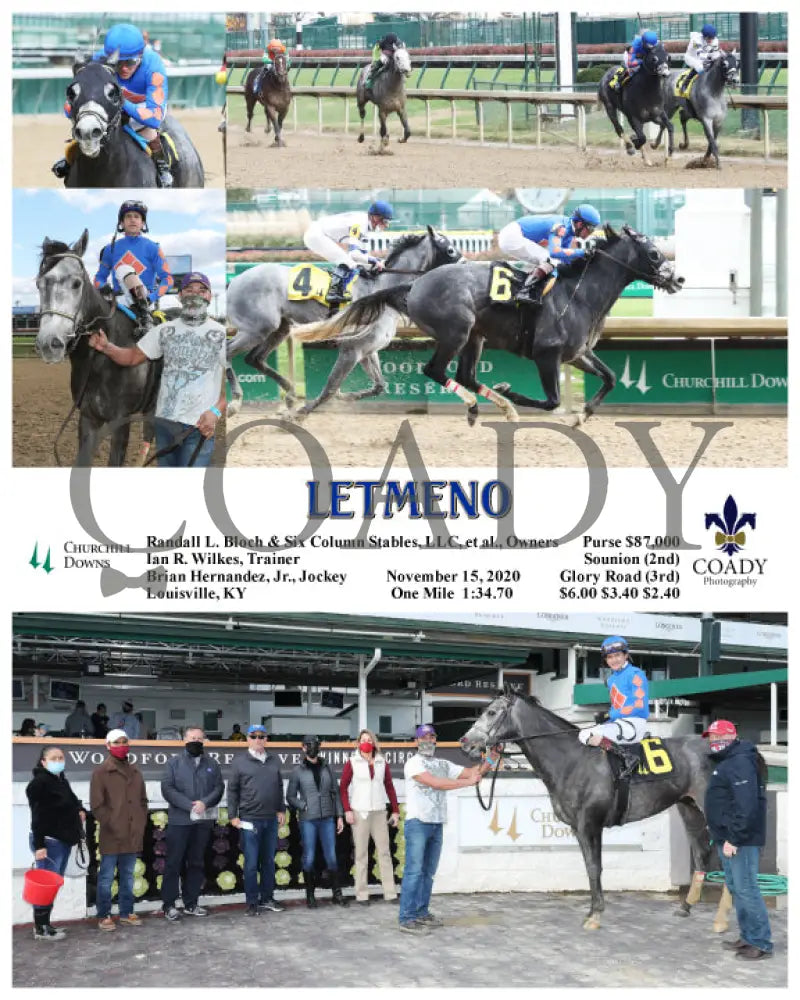 Letmeno - 11-15-20 R04 Cd Churchill Downs