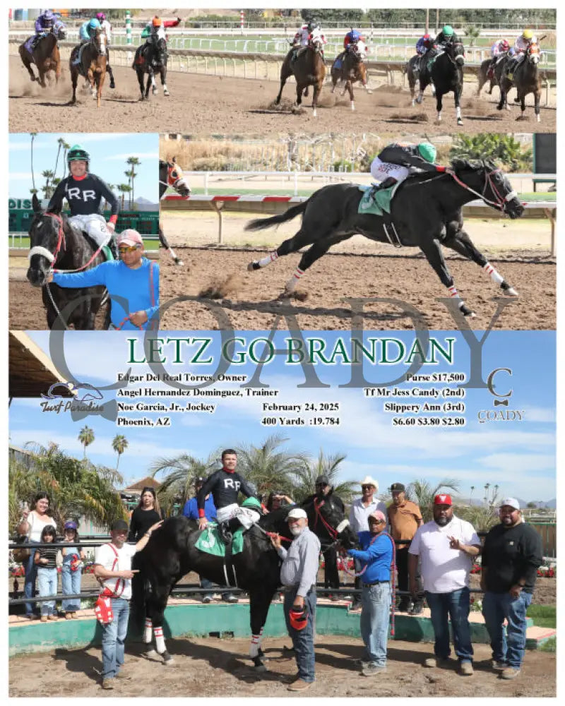 LETZ GO BRANDAN - 02-24-25 - R02 - TUP Turf Paradise