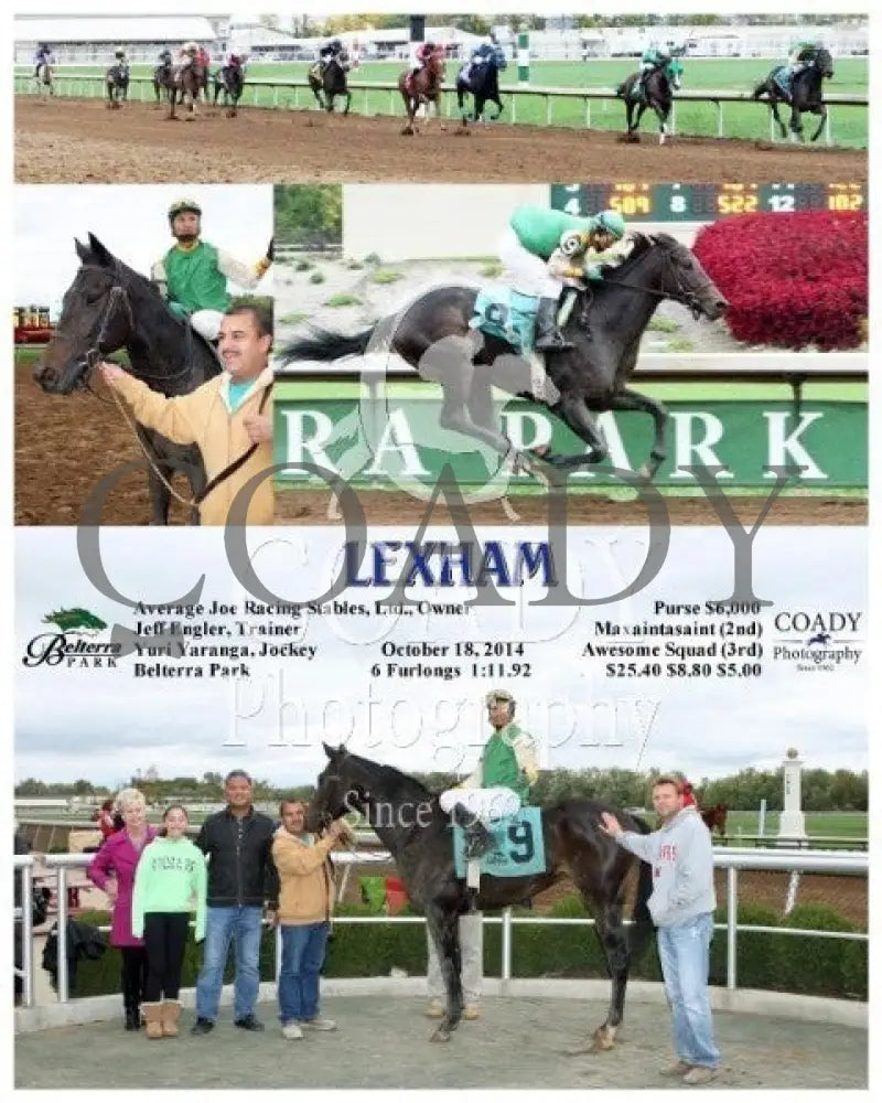 Lexham - 101814 Race 08 Btp Belterra Park