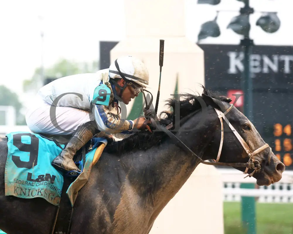 LIBERAL ARTS - The Knicks Go Overnight Stakes - 05-03-25 - R04 - CD - Tight Finish 02 Churchill Downs