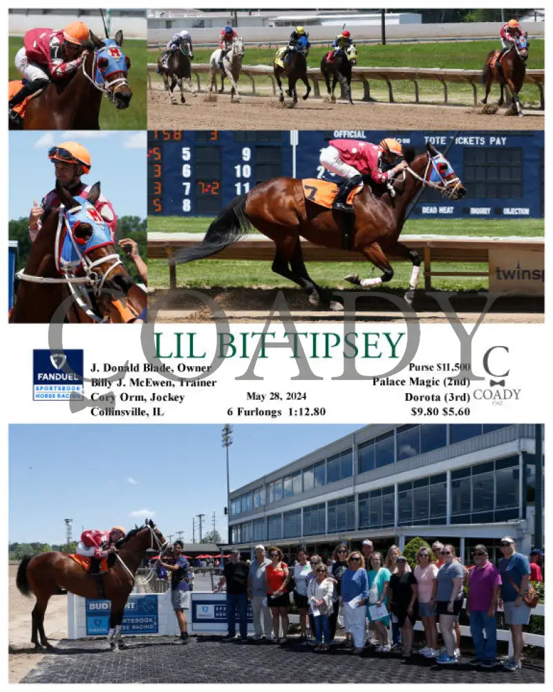 Lil Bit Tipsey - 05-28-24 R03 Fan Fanduel Sportsbook Horse Racing