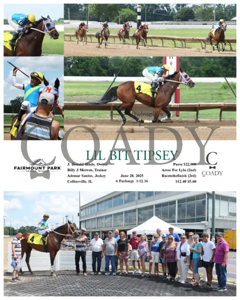 LIL BIT TIPSEY - 06-28-25 - R04 - FP Fanduel Sportsbook Horse Racing