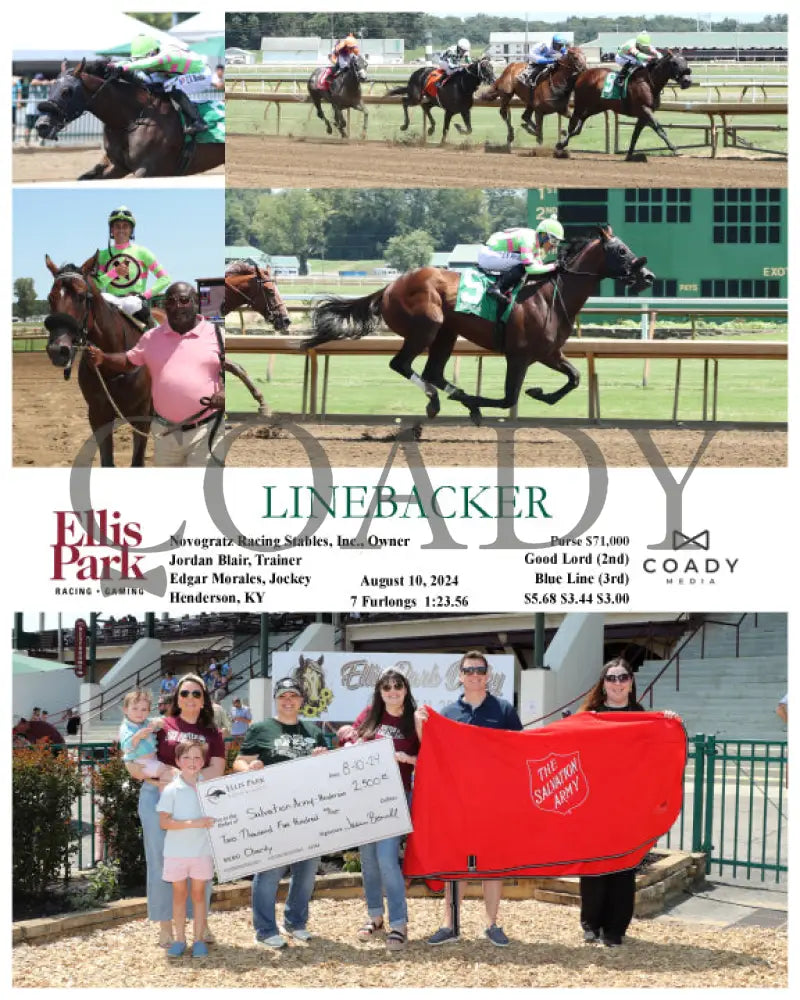 Linebacker - 081024 Race 03 Elp Group Ellis Park