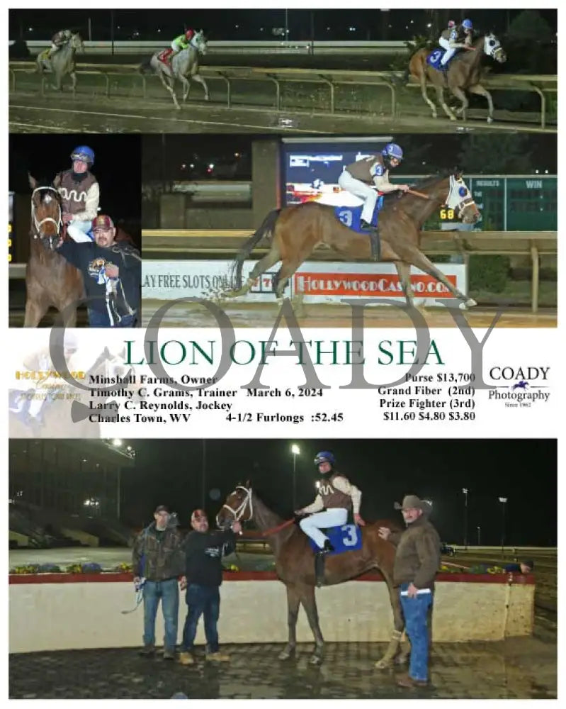 Lion Of The Sea - 03 - 06 - 24 R02 Ct Hollywood Casino At Charles Town Races