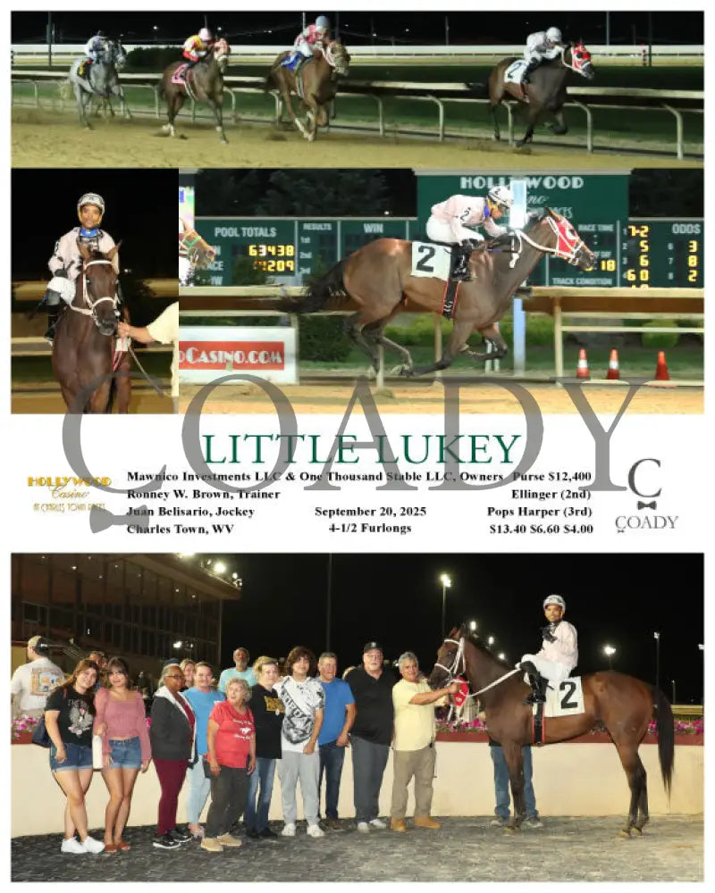 LITTLE LUKEY - 09-20-25 - R03 - CT Hollywood Casino at Charles Town Races