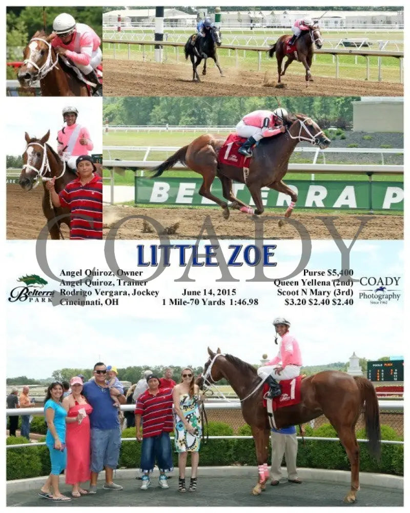Little Zoe - 061415 Race 01 Btp Belterra Park