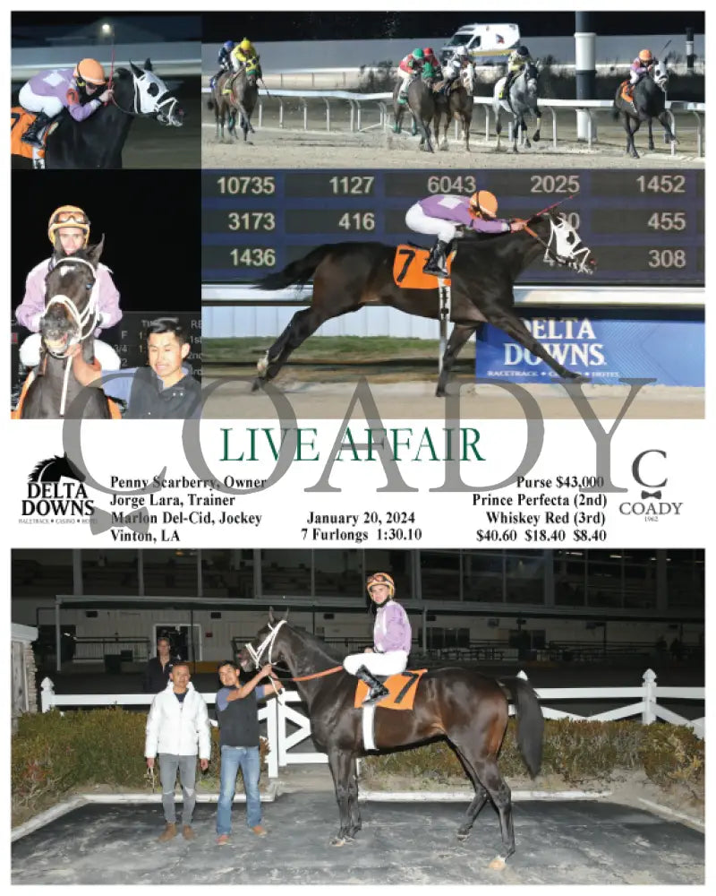 Live Affair - 01-20-24 R03 Ded Delta Downs