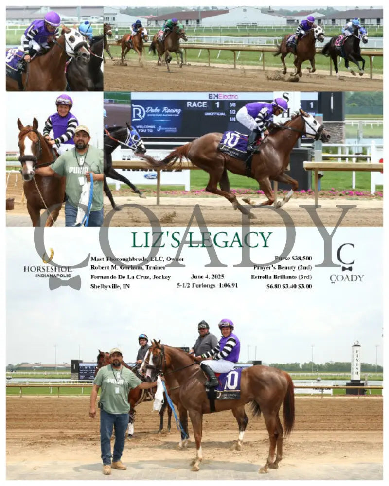 LIZ’S LEGACY - 06-04-25 - R01 - IND Indiana Grand