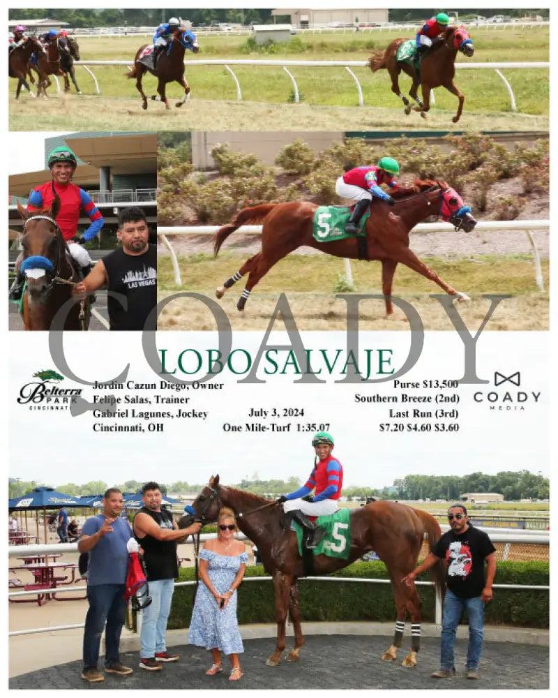 Lobo Salvaje - 07-03-24 R05 Btp Belterra Park