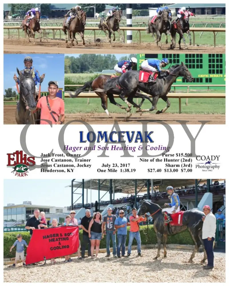 Lomcevak - 072317 Race 06 Elp Ellis Park