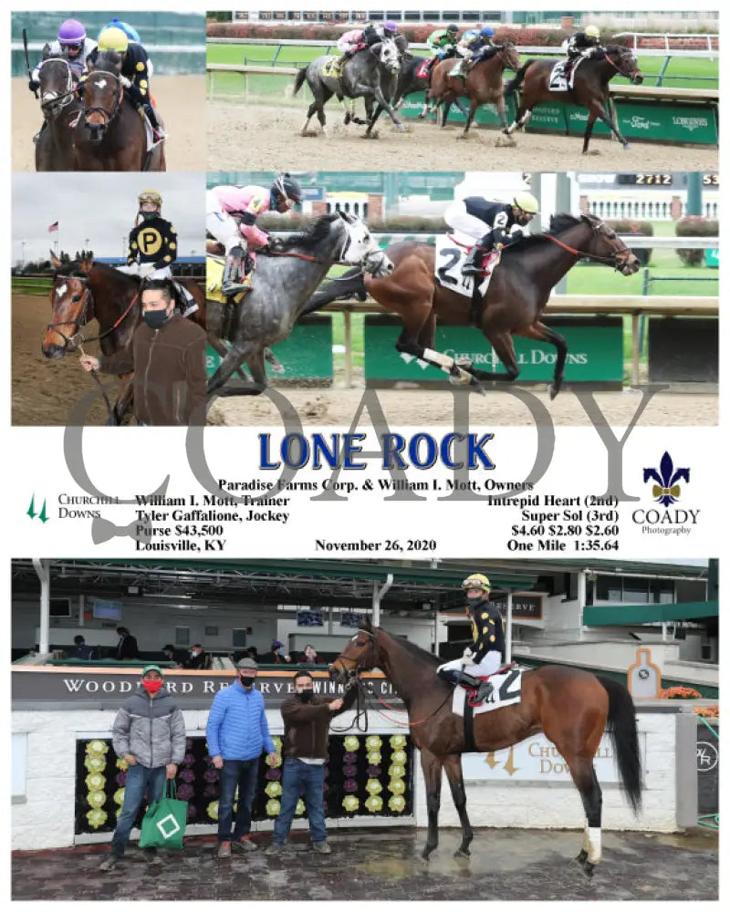 Lone Rock - 11-26-20 R04 Cd Churchill Downs