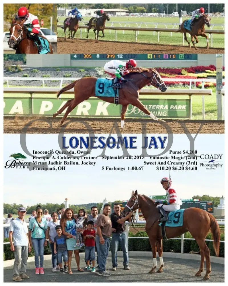 Lonesome Jay - 092015 Race 07 Btp Belterra Park