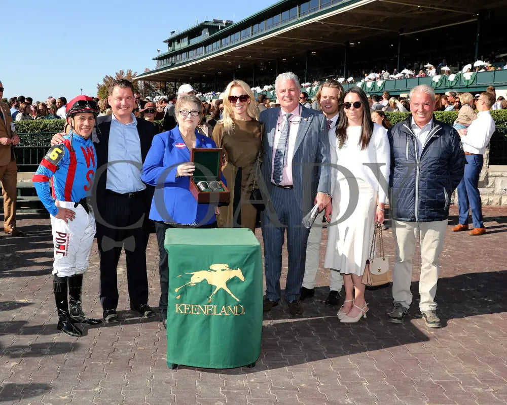 Long Neck Paula - The Bowman Mill 10-26-24 R06 Kee Presentation 01 Keeneland