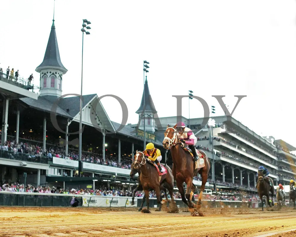 LOOK FORWARD - The Eight Belles G2 - 70th Running - 05-02-25 - R09 - CD - Under Rail 01 Churchill Downs
