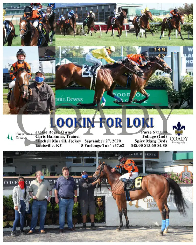 Lookin For Loki - 09-27-20 R08 Cd Churchill Downs