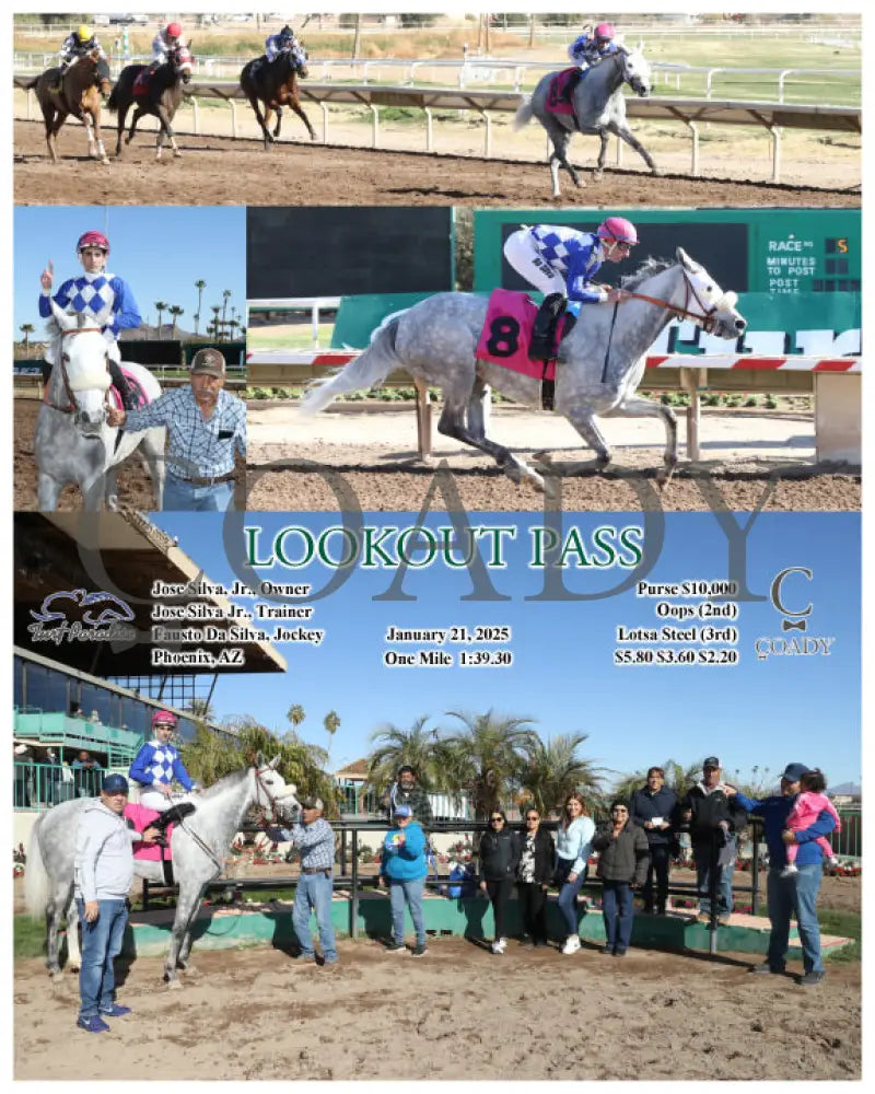 Lookout Pass - 01-21-25 R05 Tup Turf Paradise