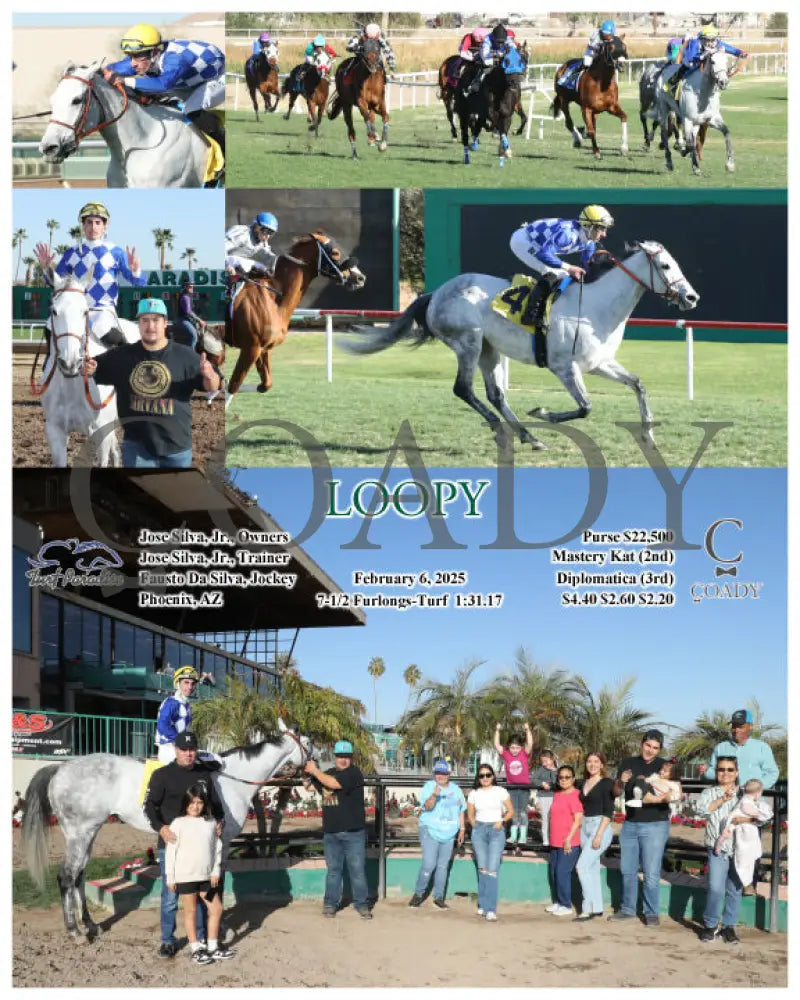 Loopy - 02-06-25 R08 Tup Turf Paradise