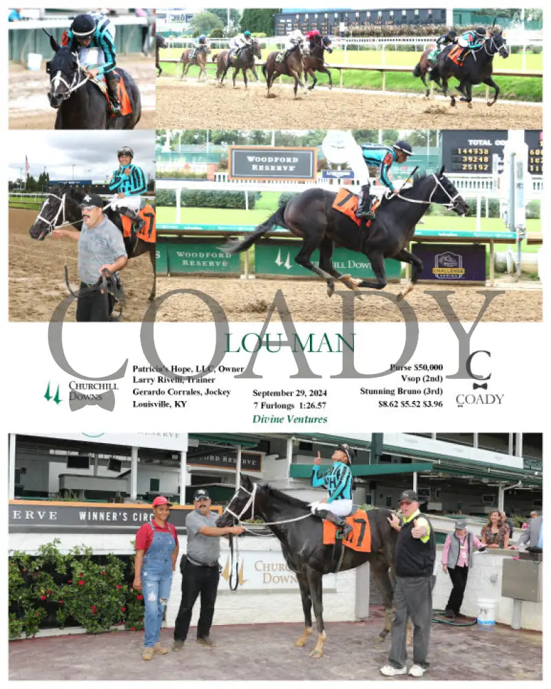 Lou Man - 09-29-24 R05 Cd Churchill Downs