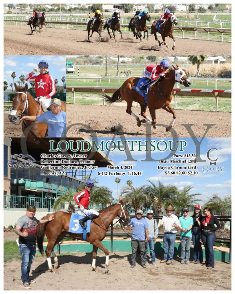 Loudmouthsoup - 03-04-24 R04 Tup Turf Paradise