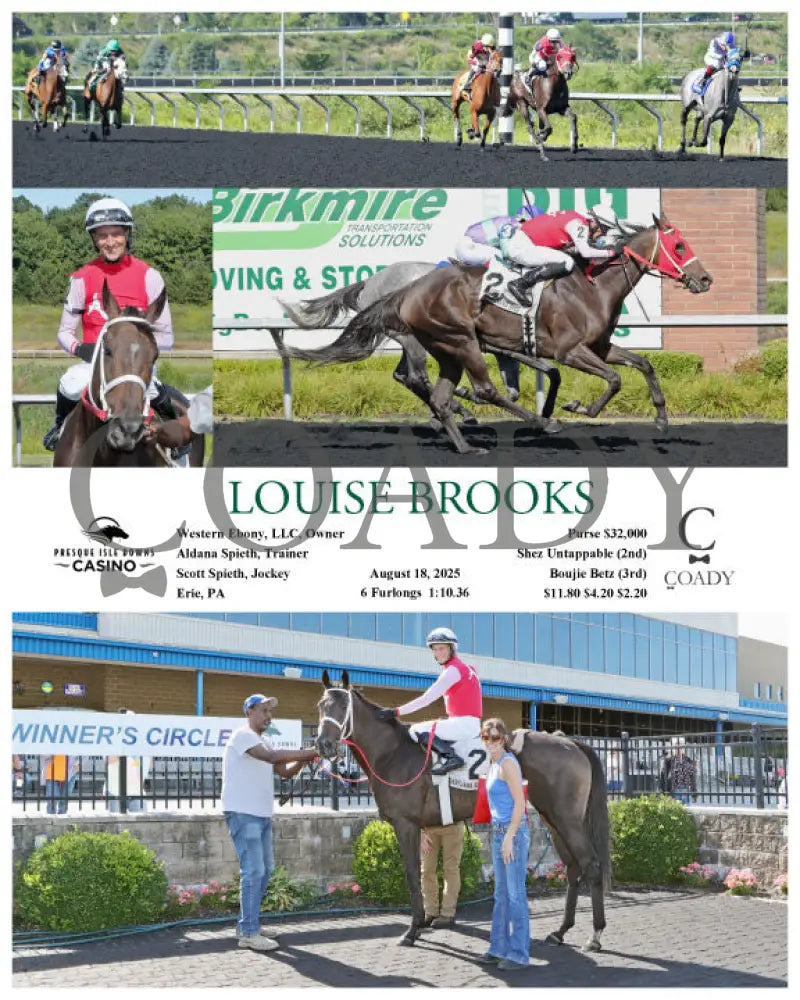 LOUISE BROOKS 08 18 25 R03 PID Presque Isle Downs